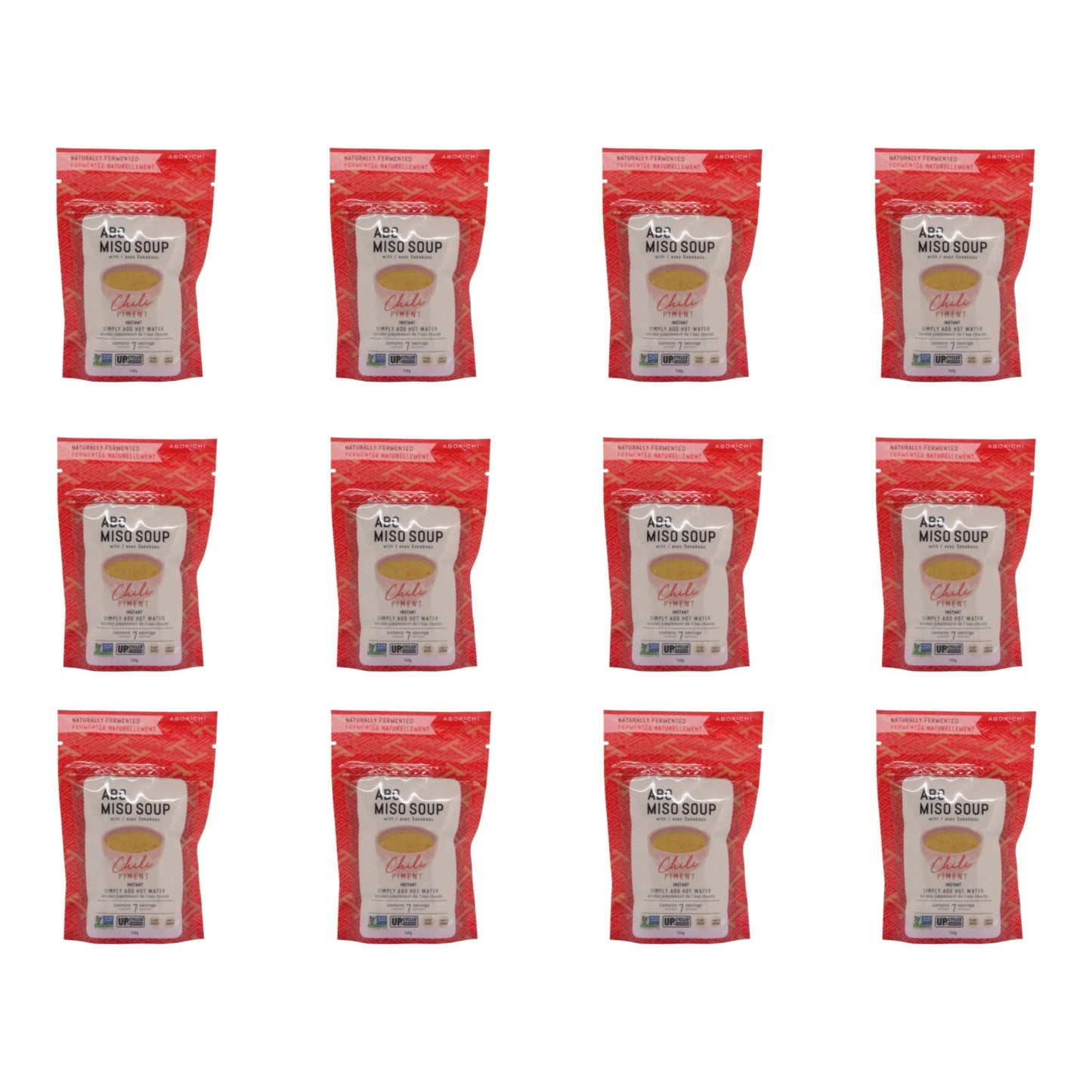 ABO Miso Soup Chili (12 packets)