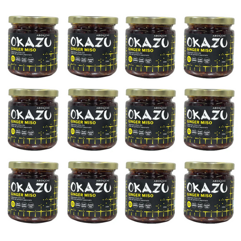 BULK Canada OKAZU - Ginger Miso 230ml/8oz (12 jars/CASE)